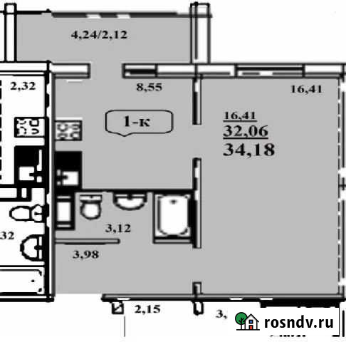 1-комнатная квартира, 34 м², 5/9 эт. на продажу в Миассе Миасс - изображение 1
