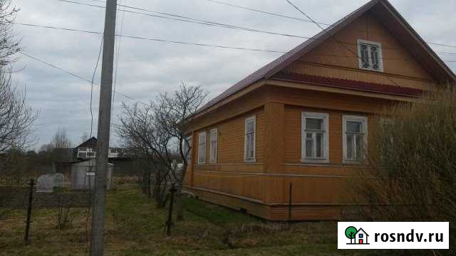 Дом 73 м² на участке 12 сот. на продажу в Малой Вишере Малая Вишера - изображение 1