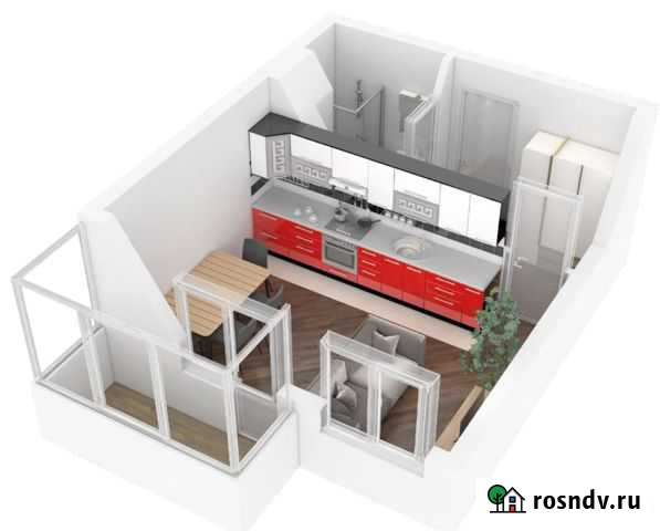 Квартира-студия, 27 м², 8/25 эт. на продажу в Новороссийске Новороссийск - изображение 1