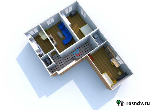 3-комнатная квартира, 78 м², 1/4 эт. на продажу в Ступино Ступино - изображение 1