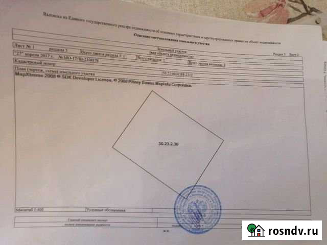 Участок СНТ, ДНП 8 сот. на продажу в Дружбе Московской области Дружба - изображение 1