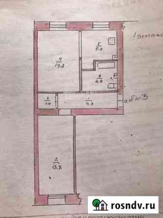 2-комнатная квартира, 45 м², 1/5 эт. на продажу в Катайске Катайск