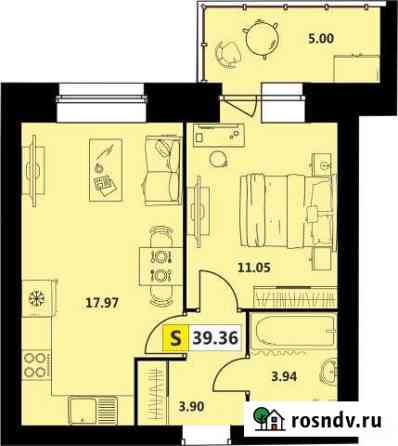 2-комнатная квартира, 39 м², 5/5 эт. на продажу в Северодвинске Северодвинск