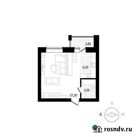 1-комнатная квартира, 39 м², 2/3 эт. на продажу в Березовском Свердловской области Березовский