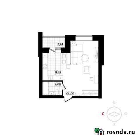 1-комнатная квартира, 42 м², 1/4 эт. на продажу в Березовском Свердловской области Березовский