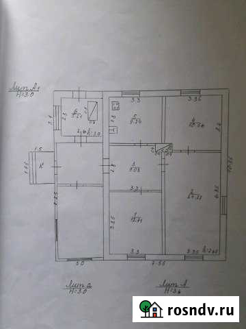 Дом 68 м² на участке 19 сот. на продажу в Новоспасском Новоспасское - изображение 1