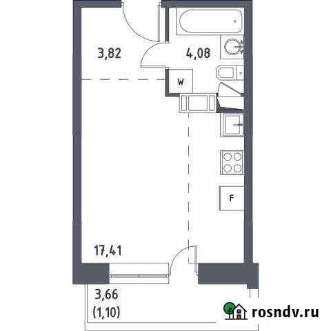 Квартира-студия, 26 м², 16/17 эт. на продажу в Видном Видное