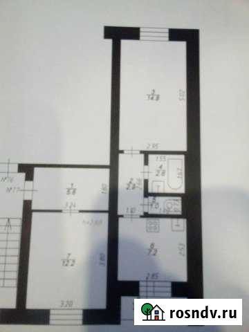 2-комнатная квартира, 46 м², 5/5 эт. на продажу в Бежецке Бежецк - изображение 1