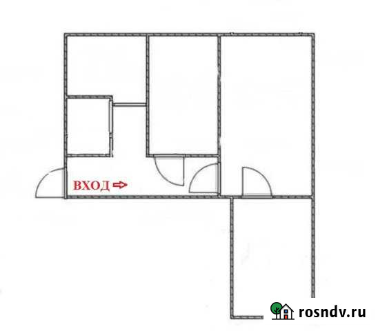 3-комнатная квартира, 58 м², 1/2 эт. на продажу в Большой Глушице Большая Глушица - изображение 1