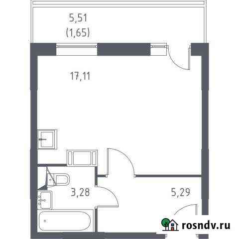 Квартира-студия, 27 м², 16/17 эт. на продажу в Видном Видное