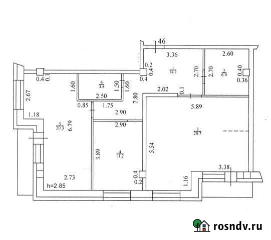 3-комнатная квартира, 85 м², 6/9 эт. на продажу в Бийске Бийск - изображение 1