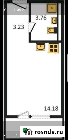 Квартира-студия, 25 м², 3/4 эт. на продажу в Казани Казань - изображение 1