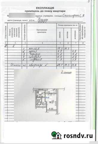 Комната 14 м² в 1-ком. кв., 5/5 эт. на продажу в Ялте Ялта - изображение 1