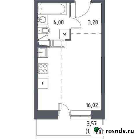 Квартира-студия, 24 м², 5/17 эт. на продажу в Видном Видное
