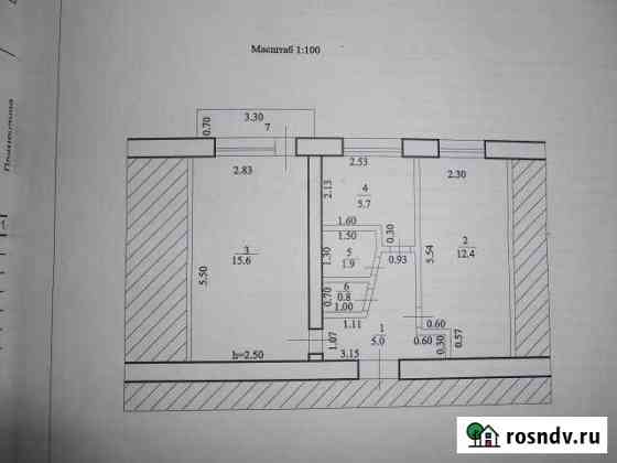 2-комнатная квартира, 41 м², 2/5 эт. на продажу в Мелеузе Мелеуз