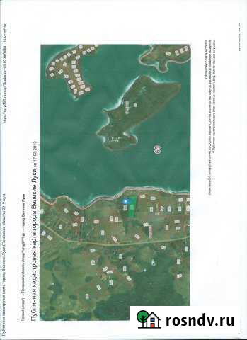 Участок ИЖС 40 сот. на продажу в Великих Луках Великие Луки - изображение 1