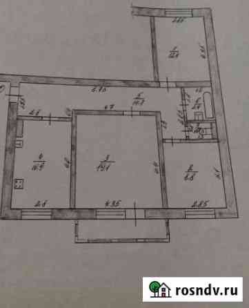 3-комнатная квартира, 69 м², 5/5 эт. на продажу в Сердобске Сердобск