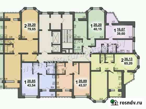 2-комнатная квартира, 65 м², 5/17 эт. на продажу в Липецке Липецк