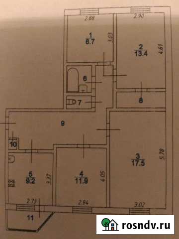 4-комнатная квартира, 84 м², 2/5 эт. на продажу в Лянторе Лянтор - изображение 1