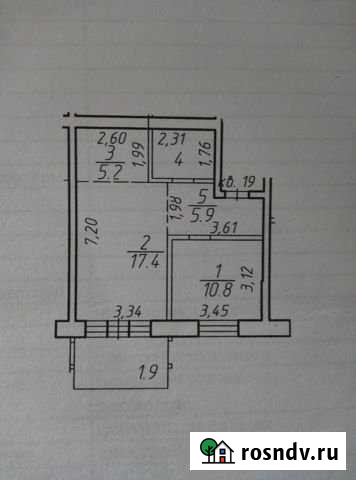 Квартира-студия, 43 м², 2/3 эт. на продажу в Петрозаводске Петрозаводск - изображение 1