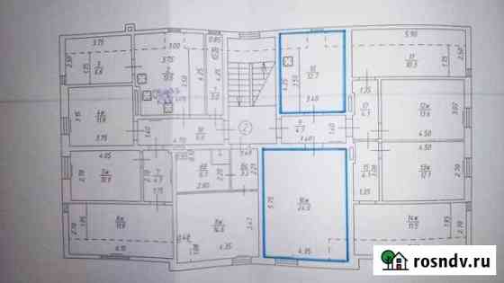 Комната 37 м² в 6-ком. кв., 3/3 эт. на продажу в Зеленоградске Зеленоградск