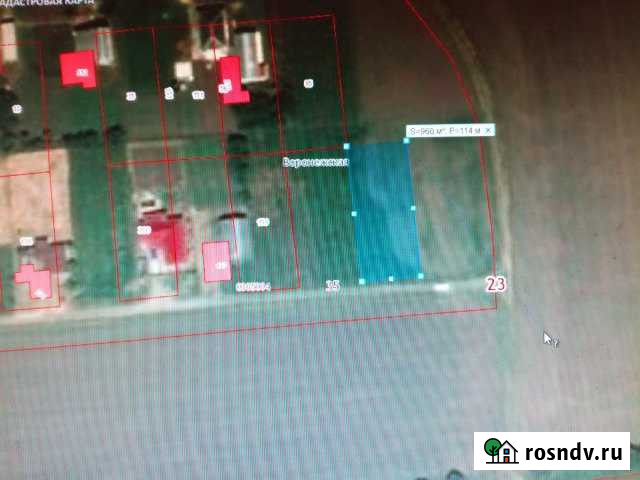 Участок ИЖС 9 сот. на продажу в Воронежской Воронежская - изображение 1