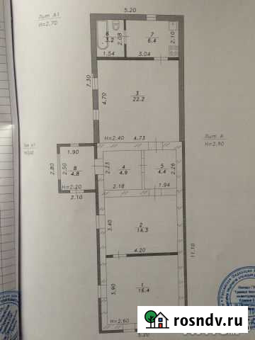 Дом 70 м² на участке 14 сот. на продажу в Ленинградской Ленинградская - изображение 1