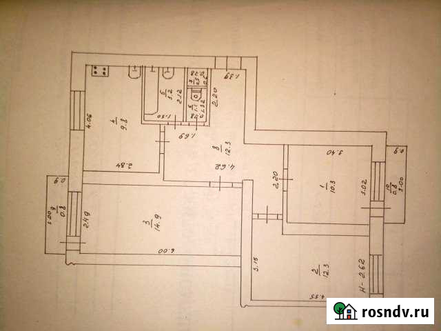 3-комнатная квартира, 66 м², 2/3 эт. на продажу в Прохоровке Прохоровка - изображение 1