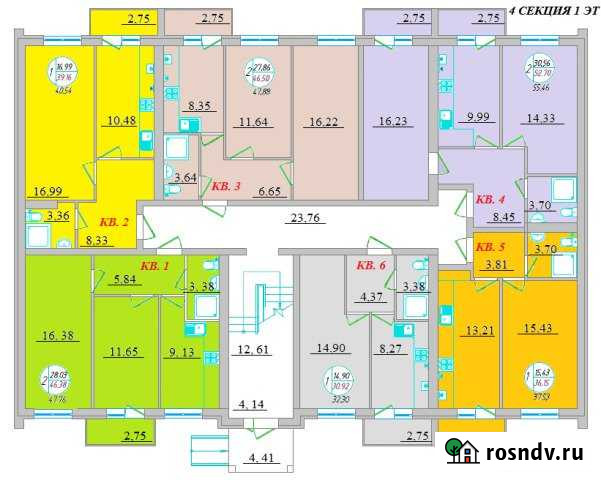1-комнатная квартира, 40 м², 1/3 эт. на продажу в Батайске Батайск - изображение 1