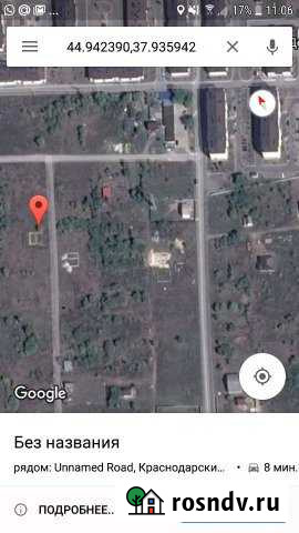 Участок СНТ, ДНП 8 сот. на продажу в Крымске Крымск - изображение 1