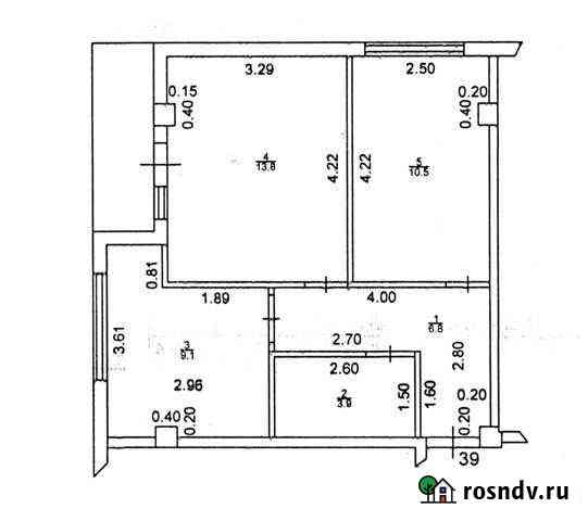 2-комнатная квартира, 44 м², 5/9 эт. на продажу в Бийске Бийск