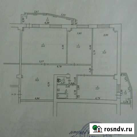 3-комнатная квартира, 98 м², 4/7 эт. на продажу в Ленске Ленск - изображение 1