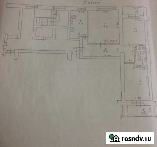 3-комнатная квартира, 62 м², 9/9 эт. на продажу в Горячем Ключе Горячий Ключ - изображение 1