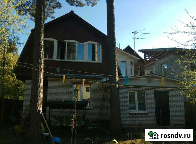 Дом 155 м² на участке 4 сот. на продажу в Малаховке Малаховка - изображение 1