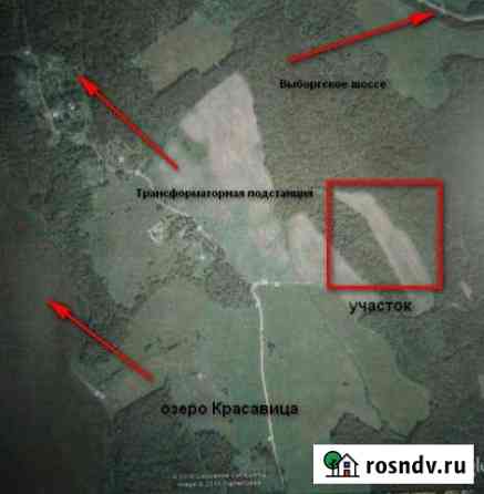 Участок СНТ, ДНП 246 сот. на продажу в Каменке Ленинградской области Каменка
