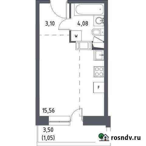 Квартира-студия, 23 м², 8/17 эт. на продажу в Видном Видное