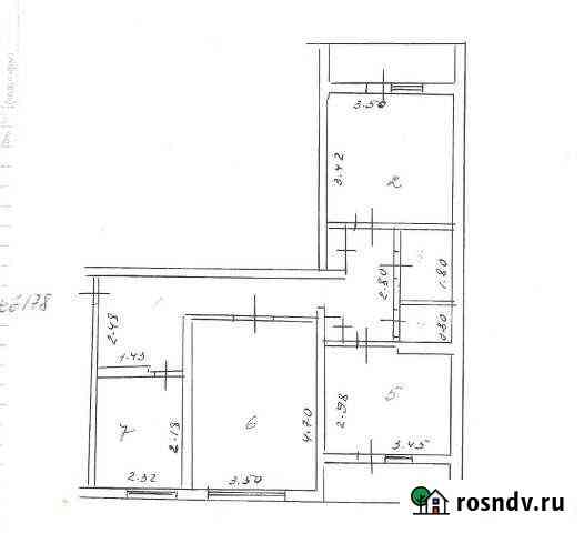 3-комнатная квартира, 68 м², 1/9 эт. на продажу в Курчатове Курчатов