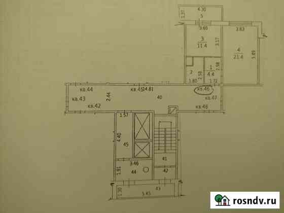 1-комнатная квартира, 46 м², 7/12 эт. на продажу в Старой Купавне Старая Купавна