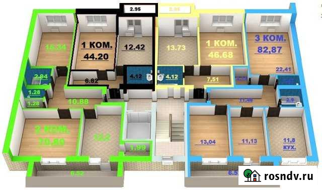 3-комнатная квартира, 82 м², 1/11 эт. на продажу в Смоленске Смоленск - изображение 1