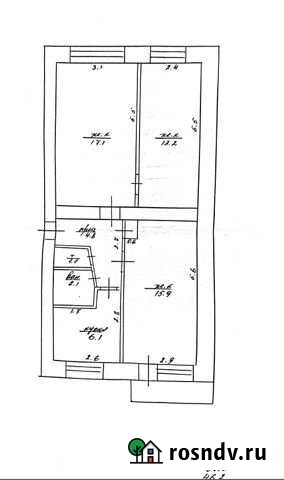 3-комнатная квартира, 60 м², 4/5 эт. на продажу в Давлеканово Давлеканово - изображение 1
