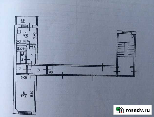 1-комнатная квартира, 39 м², 5/5 эт. на продажу в Печорах Печоры - изображение 1