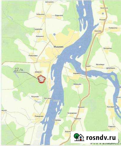 Участок ИЖС 12 сот. на продажу в Мышкине Мышкин - изображение 1