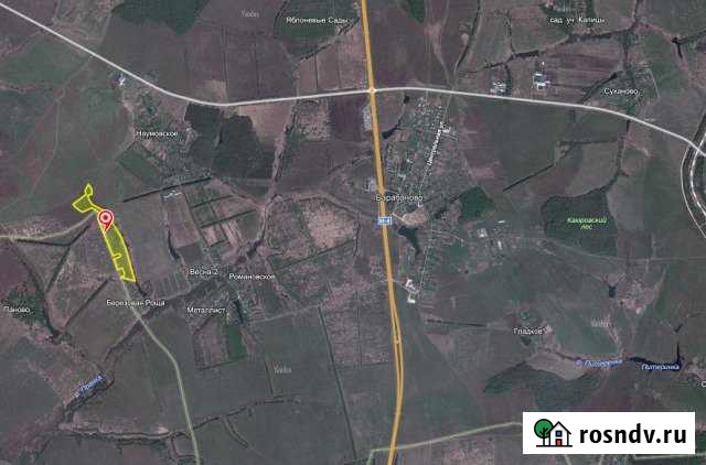 Участок СНТ, ДНП 1000 сот. на продажу в Кашире Кашира - изображение 1