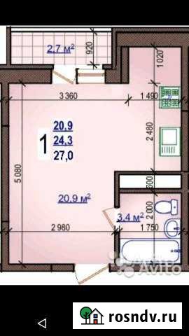Квартира-студия, 27 м², 15/18 эт. на продажу в Рязани Рязань - изображение 1