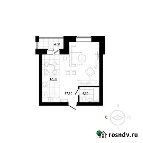 1-комнатная квартира, 45 м², 3/3 эт. на продажу в Березовском Свердловской области Березовский - изображение 1