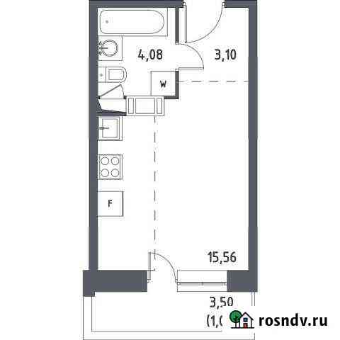 Квартира-студия, 23 м², 14/17 эт. на продажу в Видном Видное