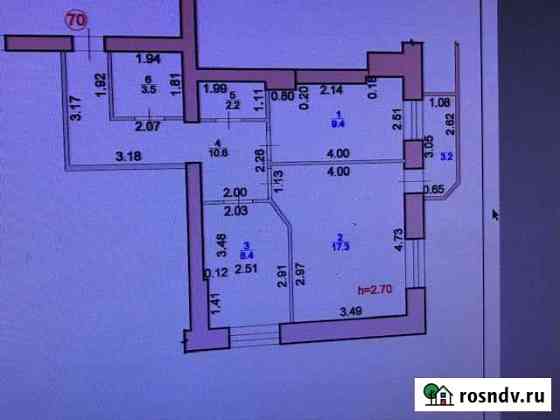 2-комнатная квартира, 54 м², 7/7 эт. на продажу в Элисте Элиста