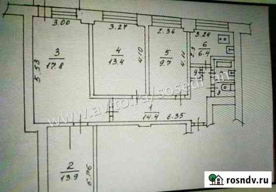4-комнатная квартира, 80 м², 6/9 эт. на продажу в Великом Новгороде Великий Новгород