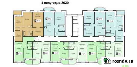 2-комнатная квартира, 59 м², 5/10 эт. на продажу в Семилуках Семилуки