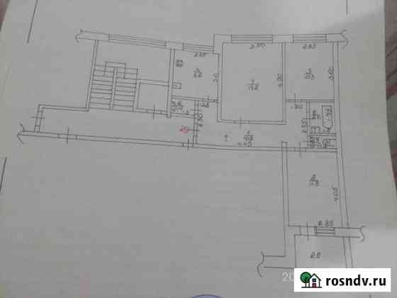 3-комнатная квартира, 64 м², 5/5 эт. на продажу в Старой Руссе Старая Русса